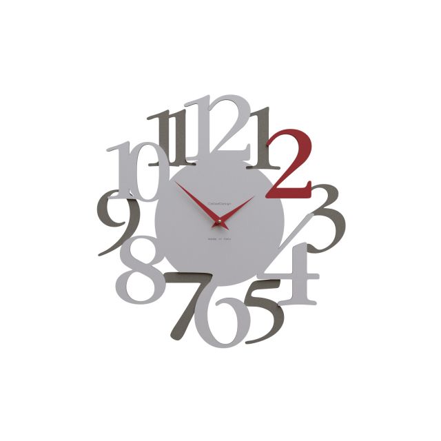 Modern designer wall clock Russell by CalleaDesign