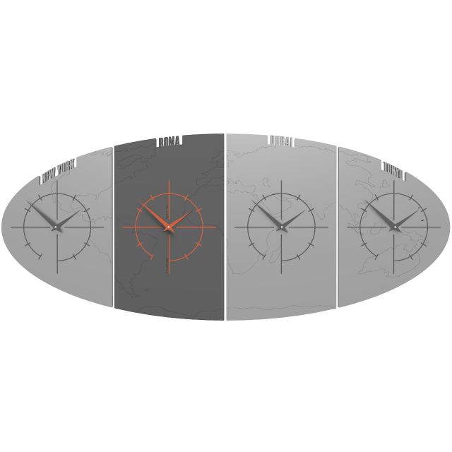 Time zone wall clock Sydney by CalleaDesign