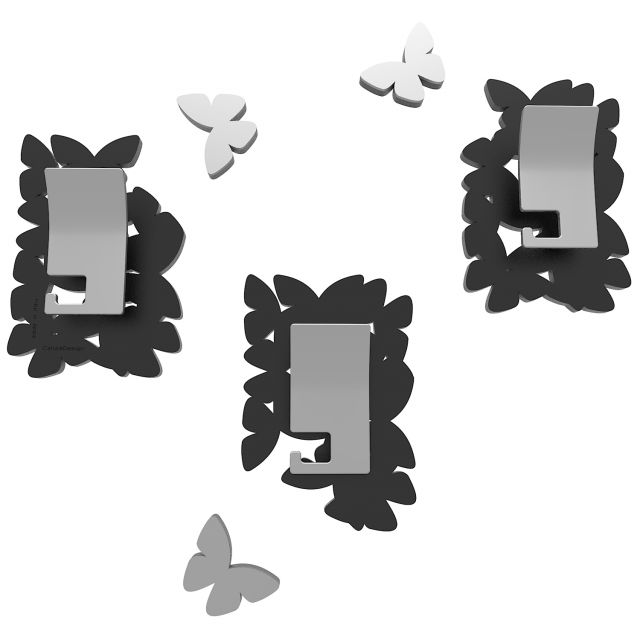 Wall hooks Butterfly Islands