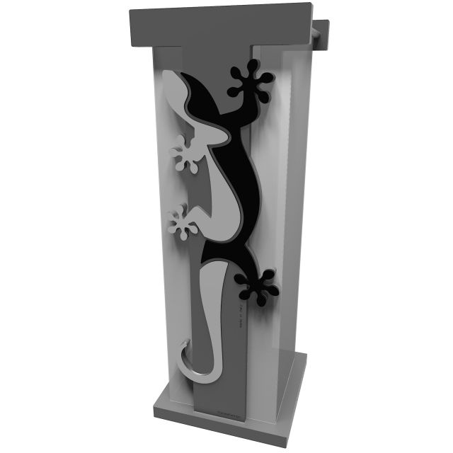 Umbrella stand gecko