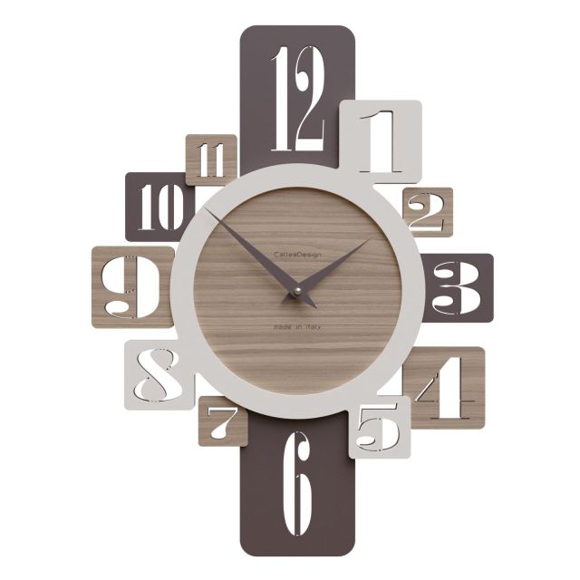 Designer wall clock Onyx