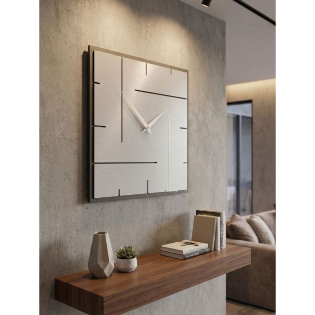 Designer wall clock Grid