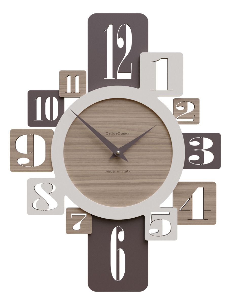 Designer wall clock Onyx