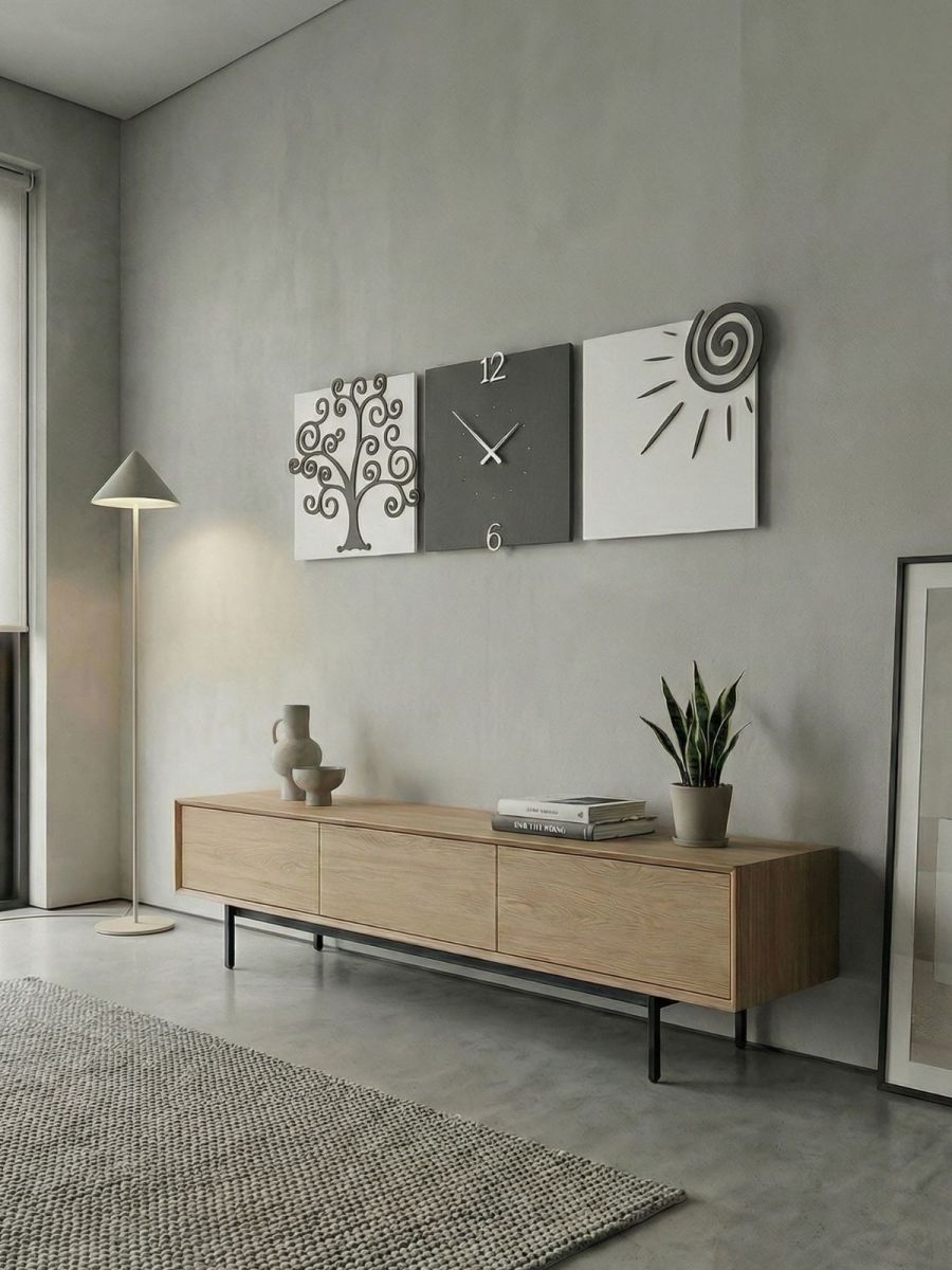 Albero della Vita wall clock by CalleaDesign - setting