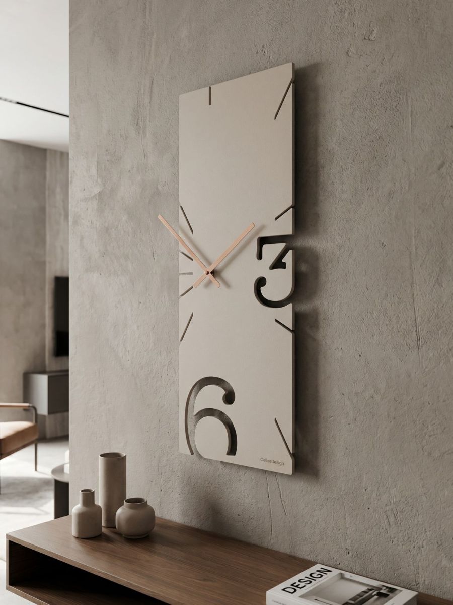Wall clock contemporary design Greg